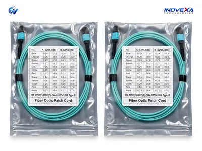 LC-LC OM4 100G Multimode Fiber Patch Cable